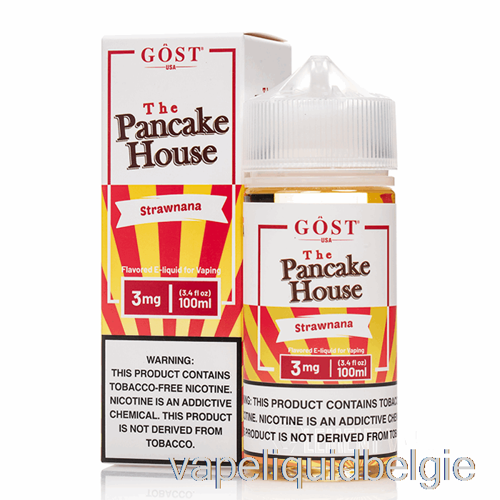 Vape Smaken Stronana - Het Pannenkoekenhuis - Gost Vapor - 100ml 0mg